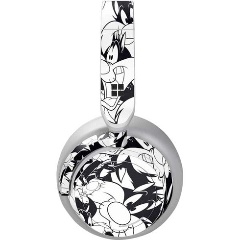 Looney Tunes Sylvester Super Sized Pattern Surface Headphones Skin